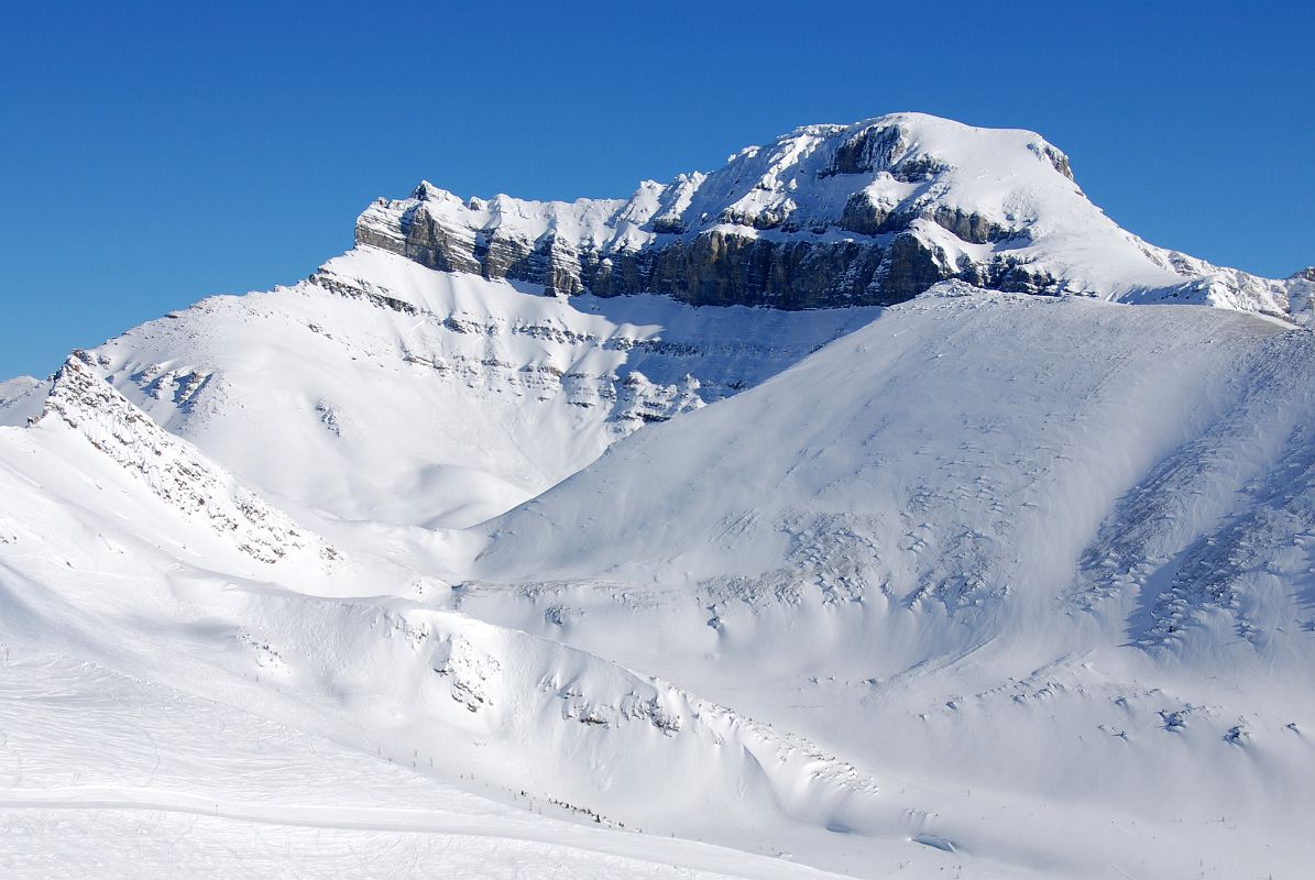 31B Mount Richardson Close Up From The Top Of The World Chairlift At Lake Louise Ski Area